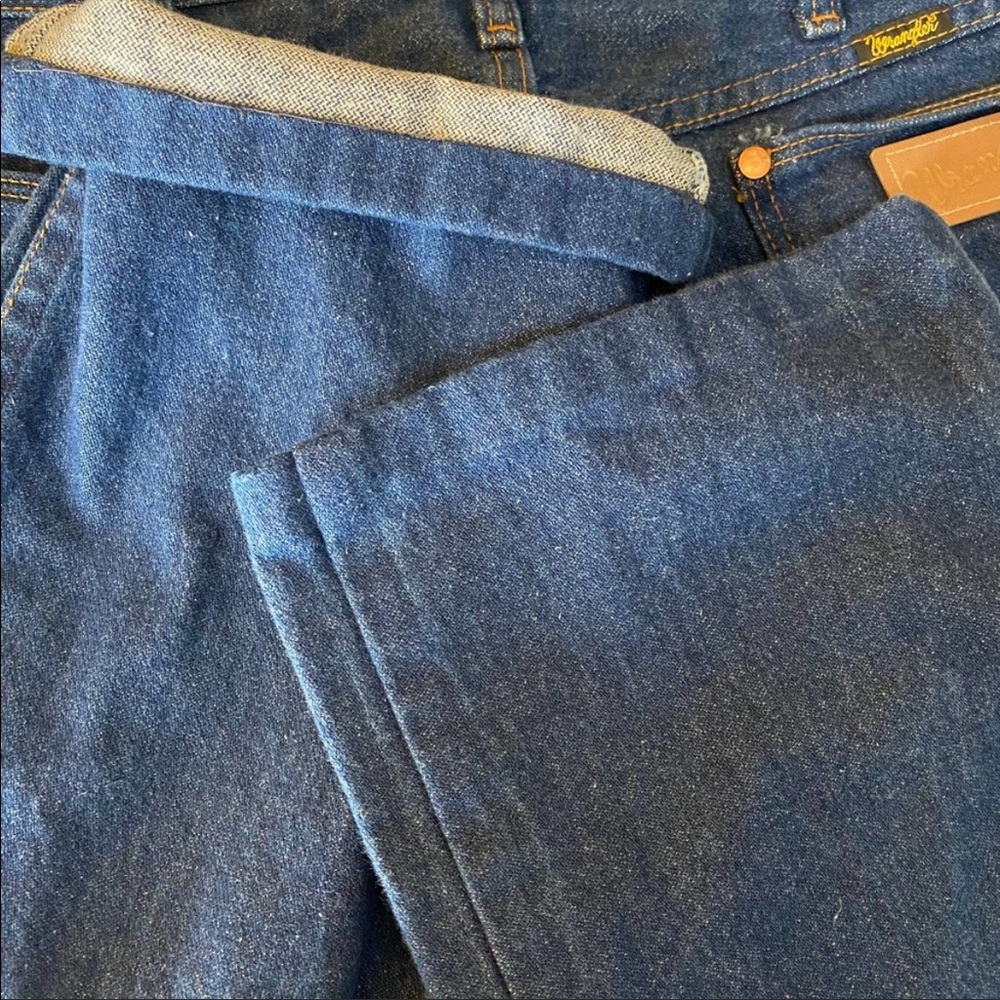 Vintage Wrangler high waist mom jean western 31- read description for sizing - Picture 5 of 6